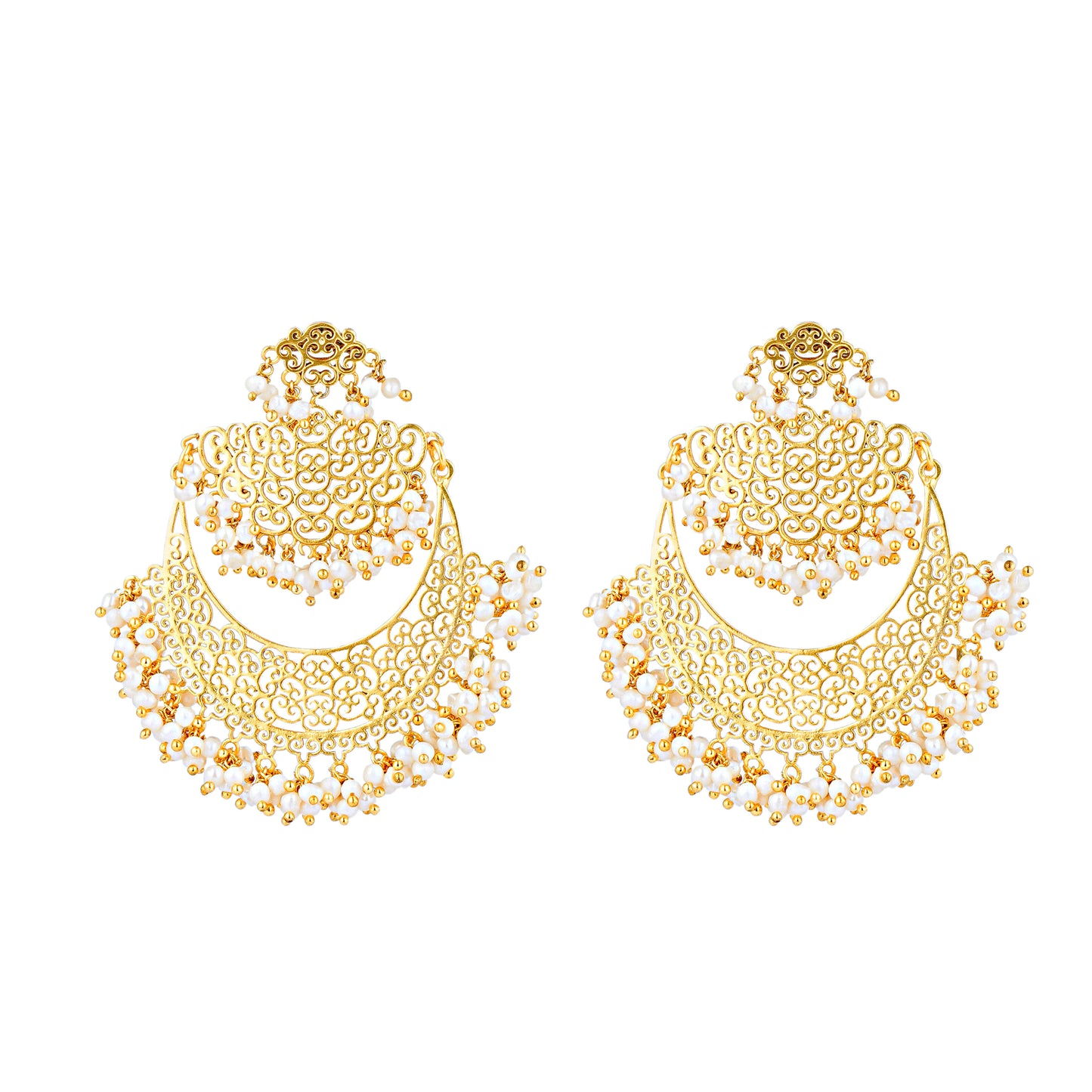 Aayat Earrings | Gold Plated