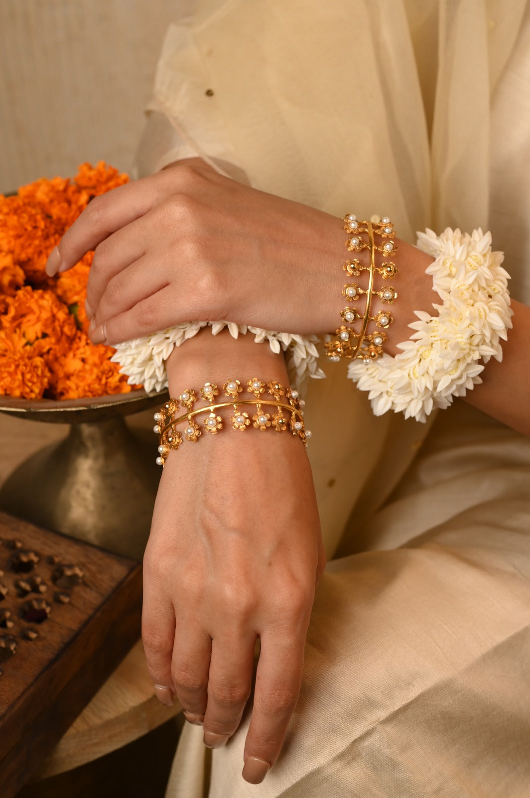Bageecha Bracelet | Gold Plated