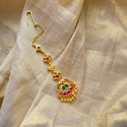 Chaand Saaj Maang Tikka | Gold Plated