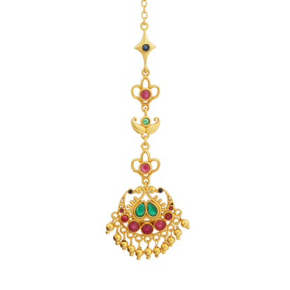 Chaand Saaj Maang Tikka | Gold Plated