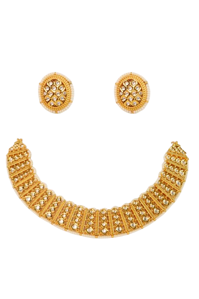 Durga Temple Kundan Set