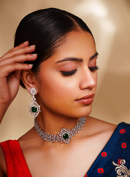 Nisha Emerald Set