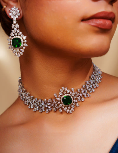 Nisha Emerald Set