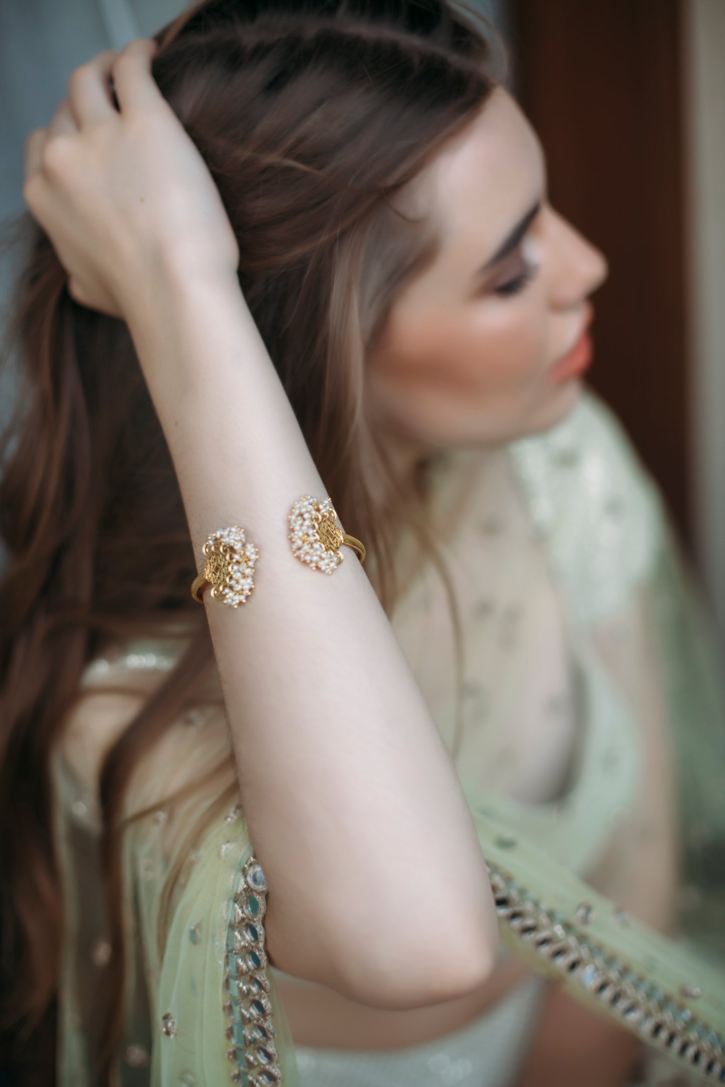 Delicate Darling Bangle | Gold Plated