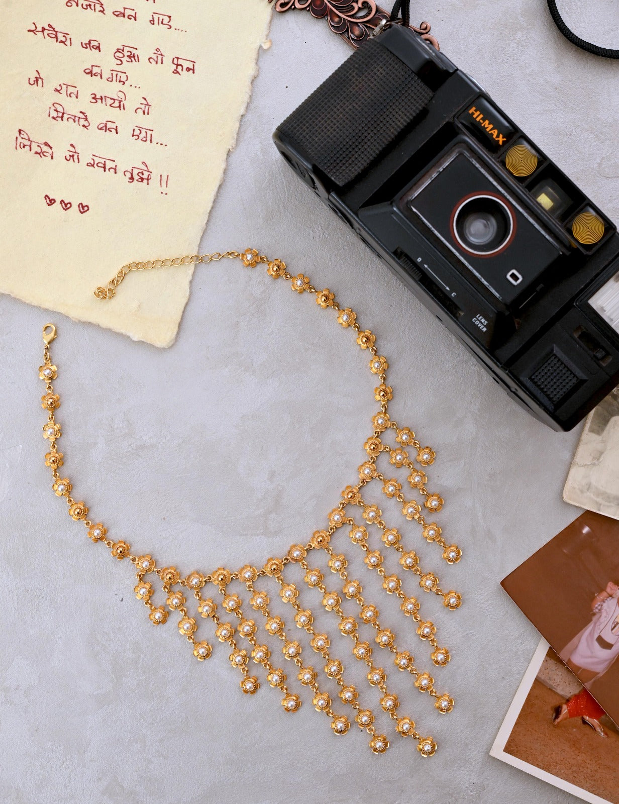 Gul Choker | Gold Plated