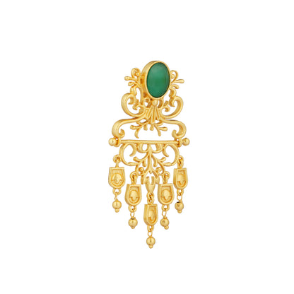 Majestic Charm FIligree Earrings | Gold Plated
