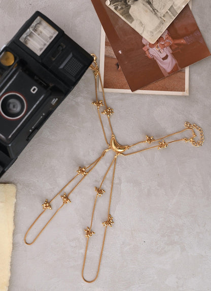 Paro Haathphool | Gold Plated