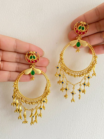 Poetic Dance Earrings | Gold Plated