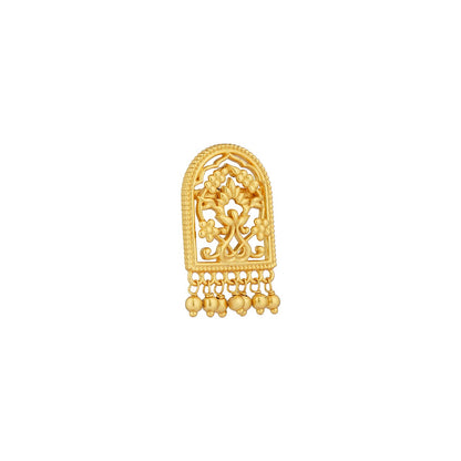 Timeless Treasures Filigree Stud Earrings | Gold Plated