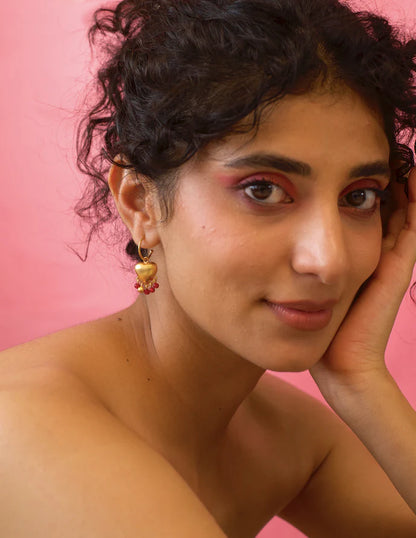 Dilbagh Earrings | Gold Plated