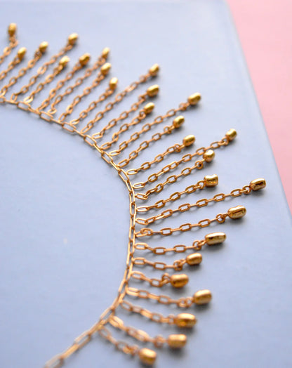 Golden Hour Choker | Gold Plated