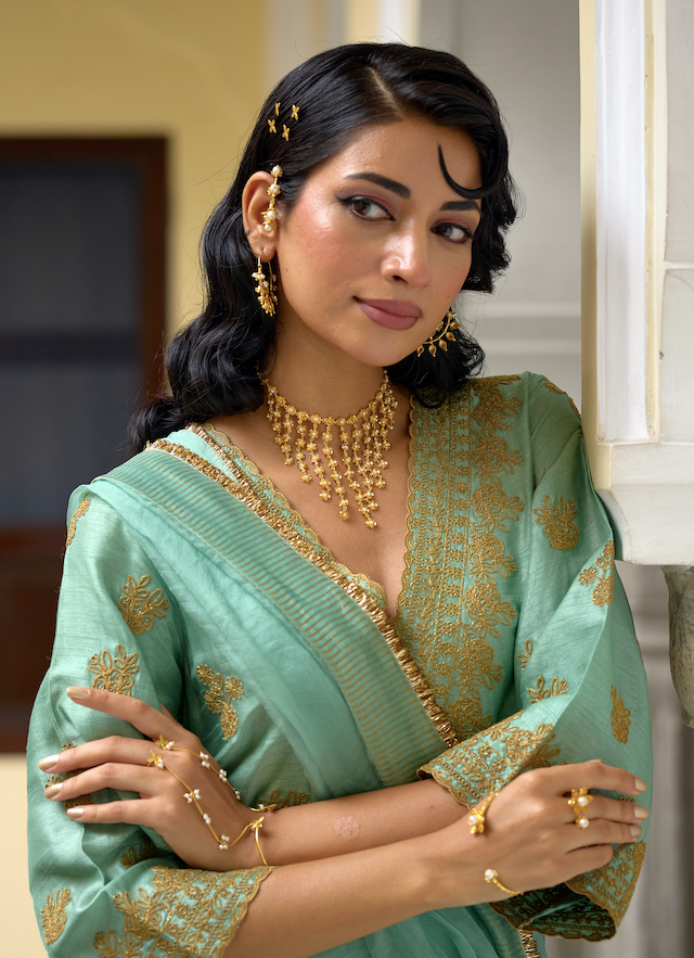 Gul Choker | Gold Plated