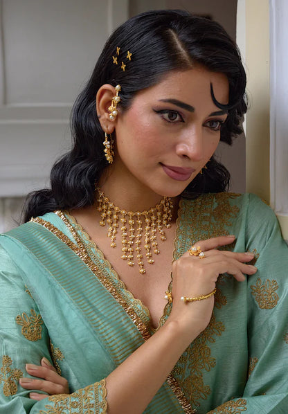 Gul Choker | Gold Plated