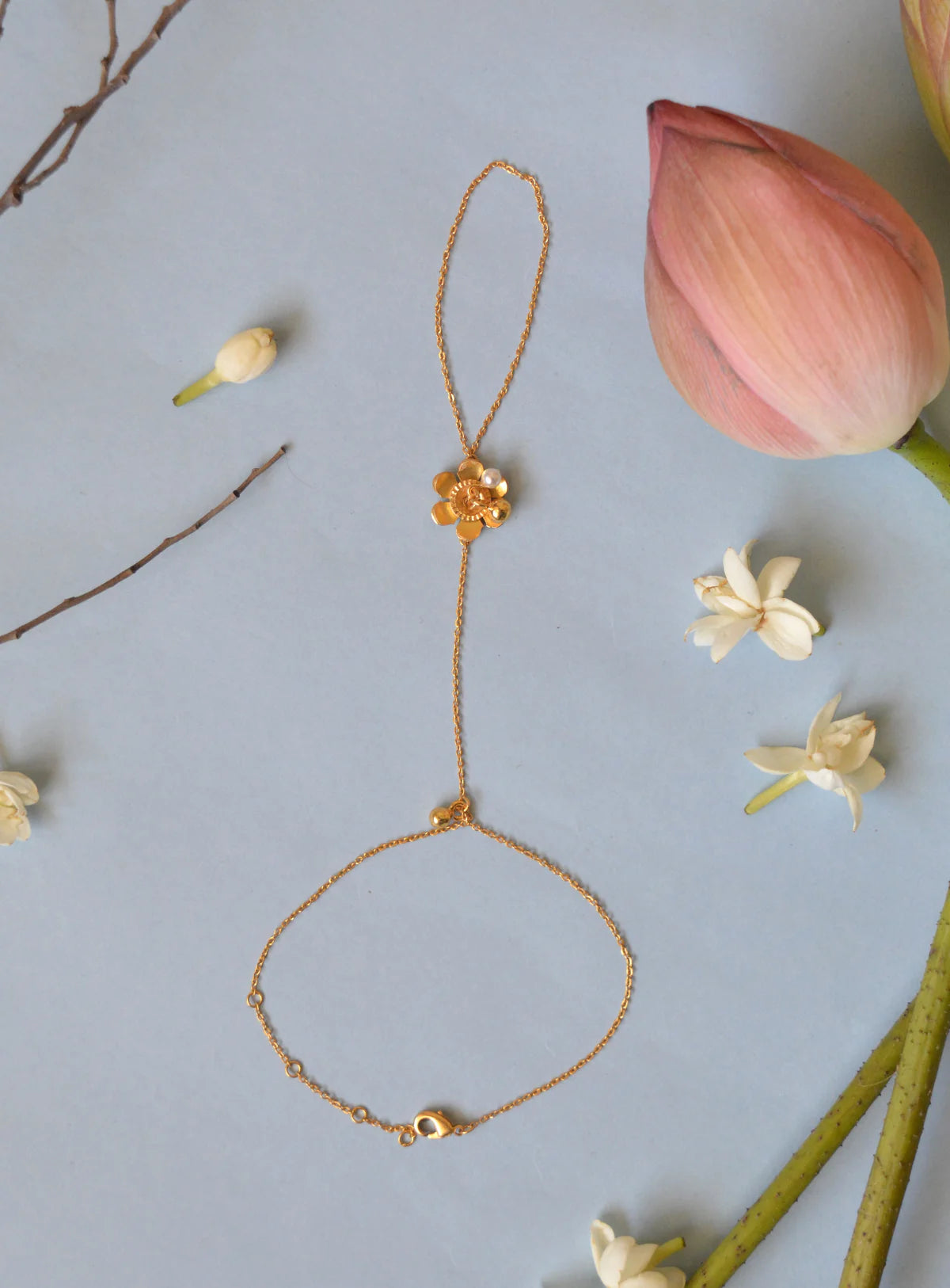 Haath Kamal Haathphool | Gold Plated