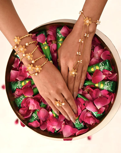 Kudrat Bangle | Gold Plated