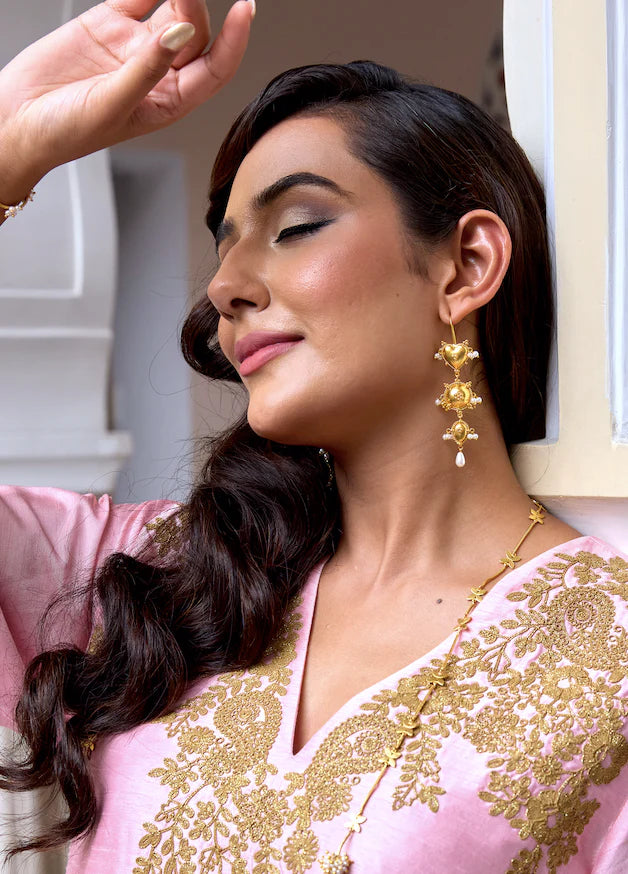 Nadiya Earrings | Gold Plated