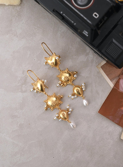 Nadiya Earrings | Gold Plated