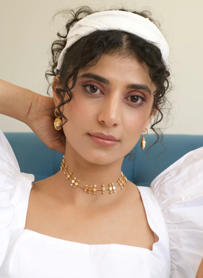 Nargis Choker | Gold Plated