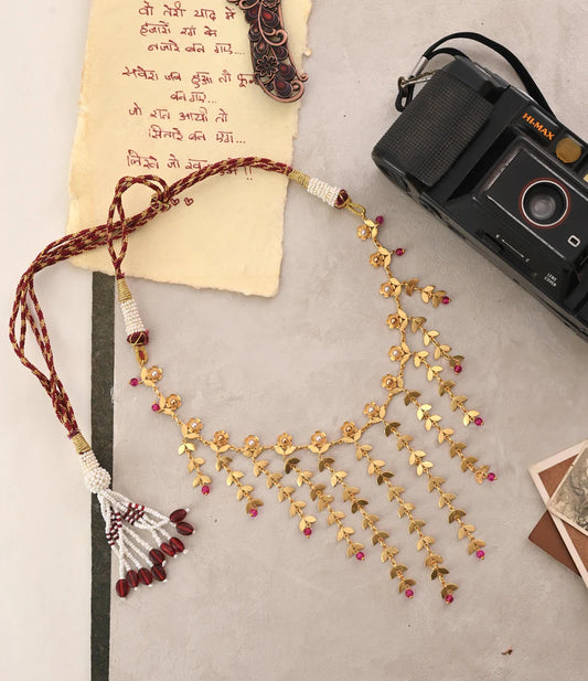 Paan Haar | Gold Plated