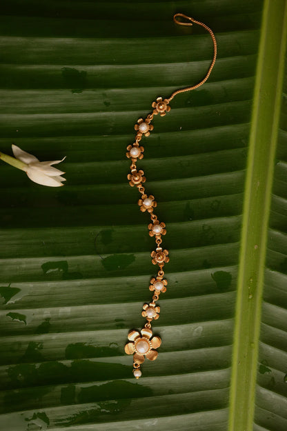 Pakhi Maang Tikka | Gold Plated