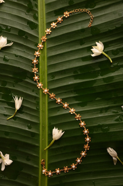 Pihu Choker | Gold Plated